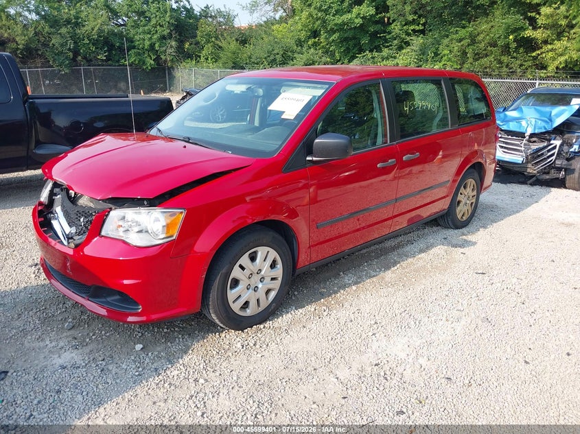 Vin: 2c4rdgbg3gr124875, lot: 46097823, dodge grand caravan american value pkg 20162