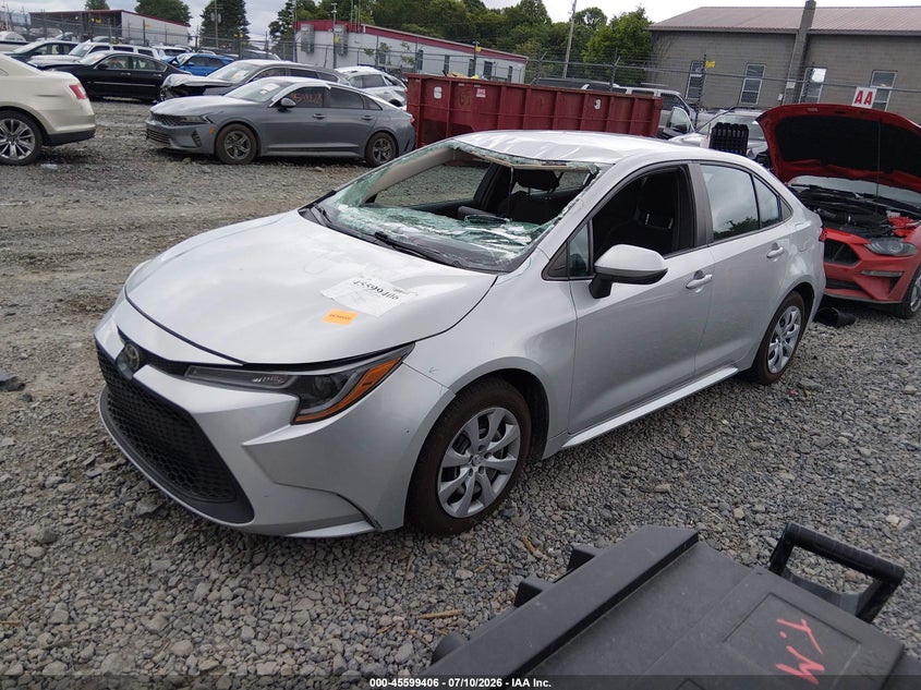 2022 Toyota Corolla, Крыша, IAAI, VIN 5YFEPMAE6NP287635 — фото 2