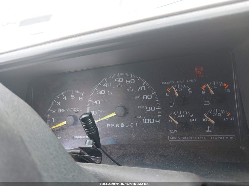 1997 Chevrolet Suburban 1500 VIN: 3GNFK16R1VG177862 Lot: 45599422