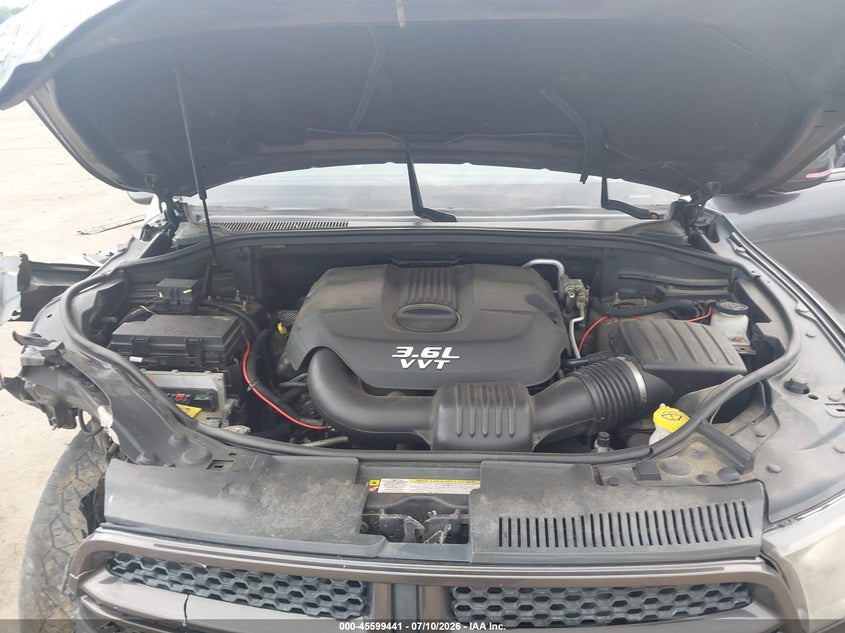 2013 Dodge Durango Sxt VIN: 1C4RDJAG6DC687356 Lot: 45599441