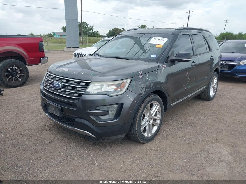 Vin: 1fm5k7d80ggd12700, lot: 46097870, ford explorer xlt 20162