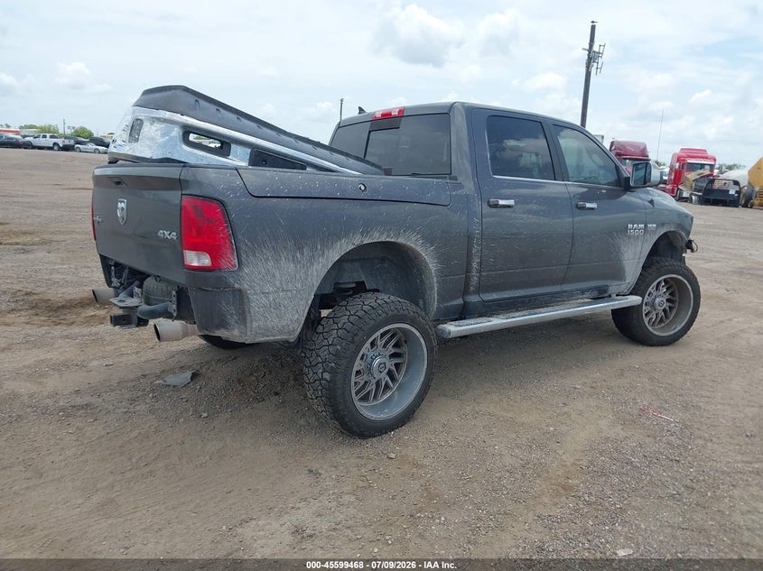 Vin: 1c6rr7lt7hs729048, lot: 46097890, ram 1500 lone star silver  4x4 5'7 box 20174