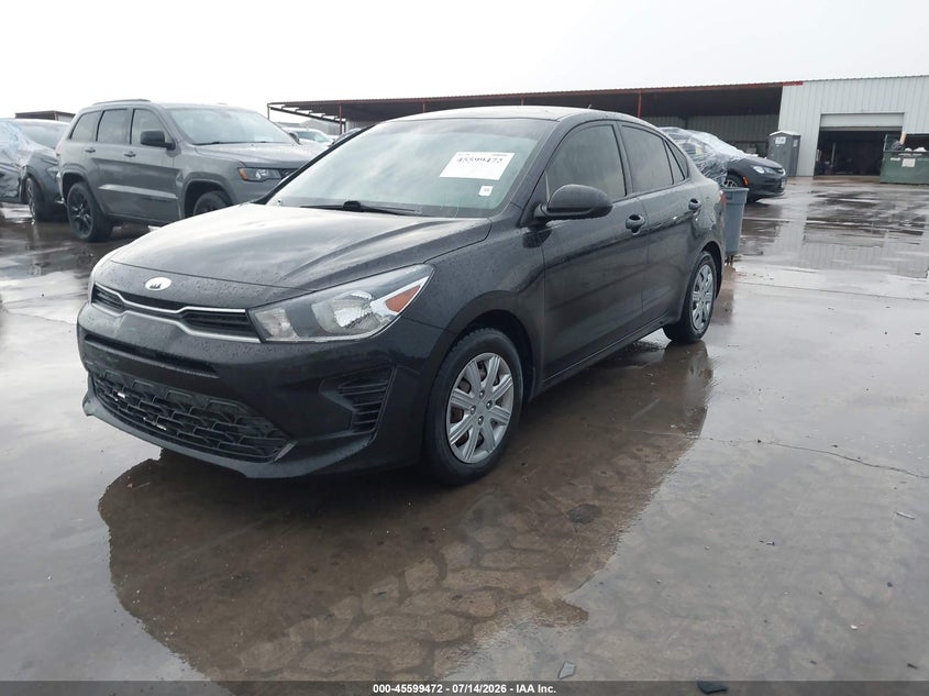 2021 KIA RIO auction photo 2