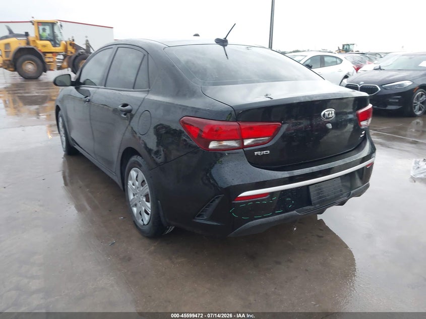 2021 KIA RIO auction photo 3