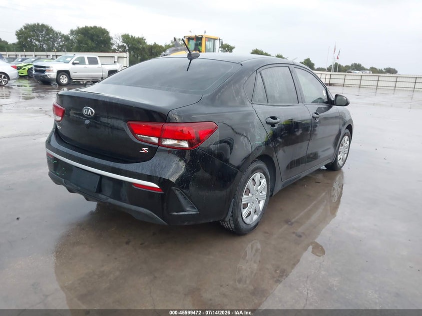 2021 KIA RIO auction photo 4