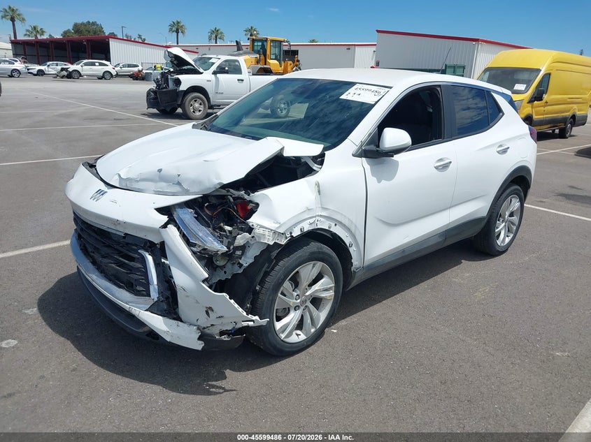 Vin: kl4ambs24rb147047, lot: 46097907, buick encore gx preferred fwd 20242