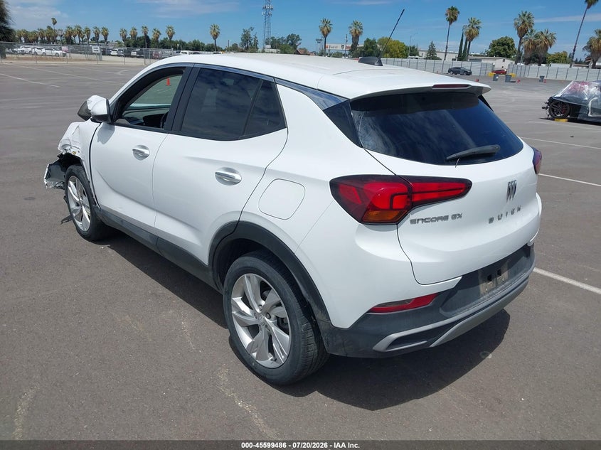 Vin: kl4ambs24rb147047, lot: 46097907, buick encore gx preferred fwd 20243