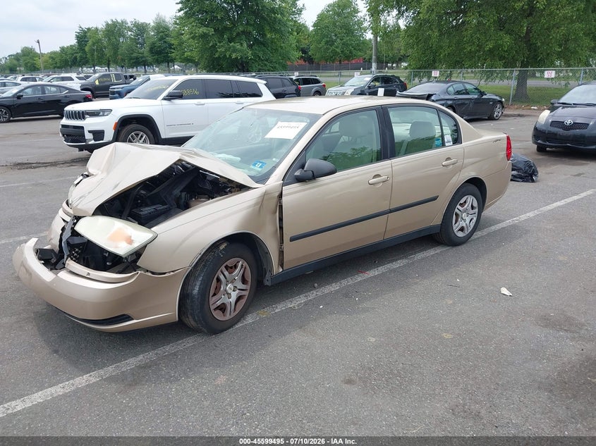 2005 Chevrolet Malibu, Front End, IAAI, VIN 1G1ZS52F05F151286 — photo 2