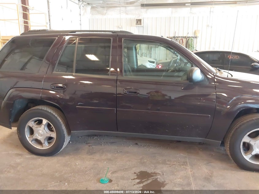 2008 Chevrolet Trailblazer Lt VIN: 1GNDT13SX82170563 Lot: 45599498