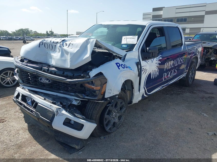 Vin: 1ftew2kpxtkd50965, lot: 46097924, ford f-150 stx 20262