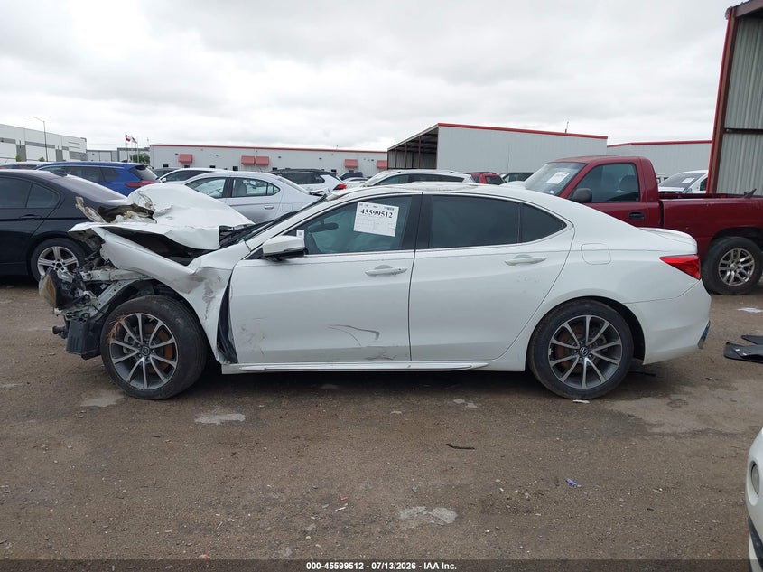 2018 Acura Tlx Tech Pkg VIN: 19UUB2F59JA009710 Lot: 45599512