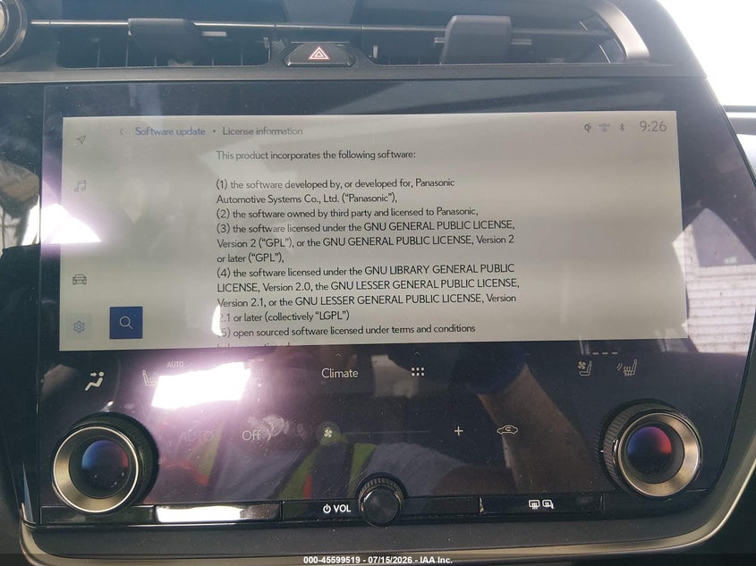 LEXUS RZ 300E 2024 VIN JTJABABB7RA004585