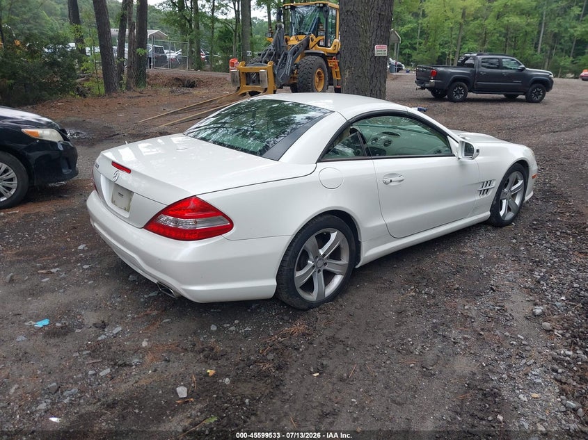 2009 MERCEDES-BENZ SL 550 auction photo 4