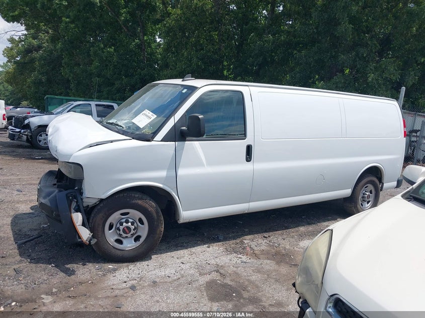 2023 GMC Savana Cargo Rwd 2500 Extended Wheelbase Work Van VIN: 1GTW7BFP1P1171298 Lot: 45599555
