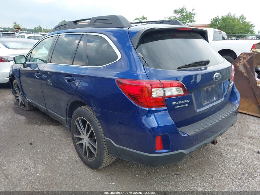 Vin: 4s4bsanc2f3315963, lot: 46098009, subaru outback 2.5i limited 20153