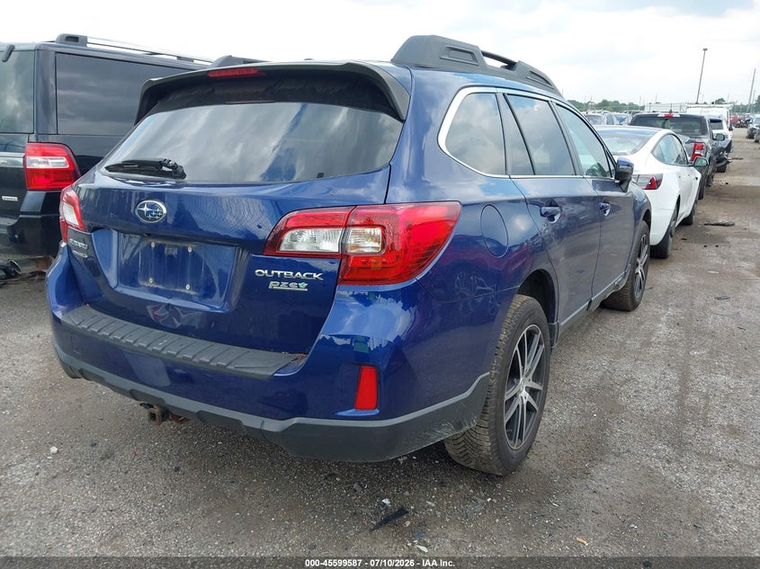 Vin: 4s4bsanc2f3315963, lot: 46098009, subaru outback 2.5i limited 20154