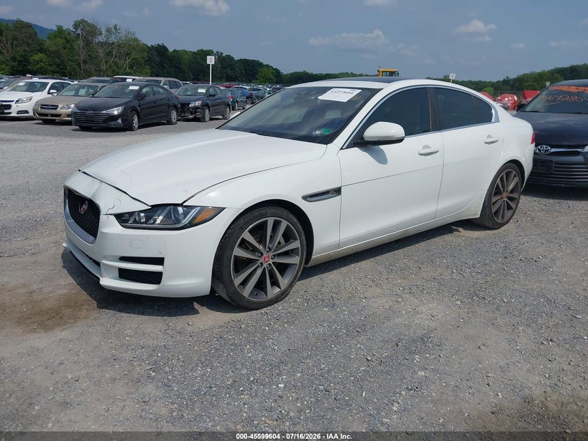 Vin: sajae4bg2ha967076, lot: 46098026, jaguar xe 25t prestige 20172