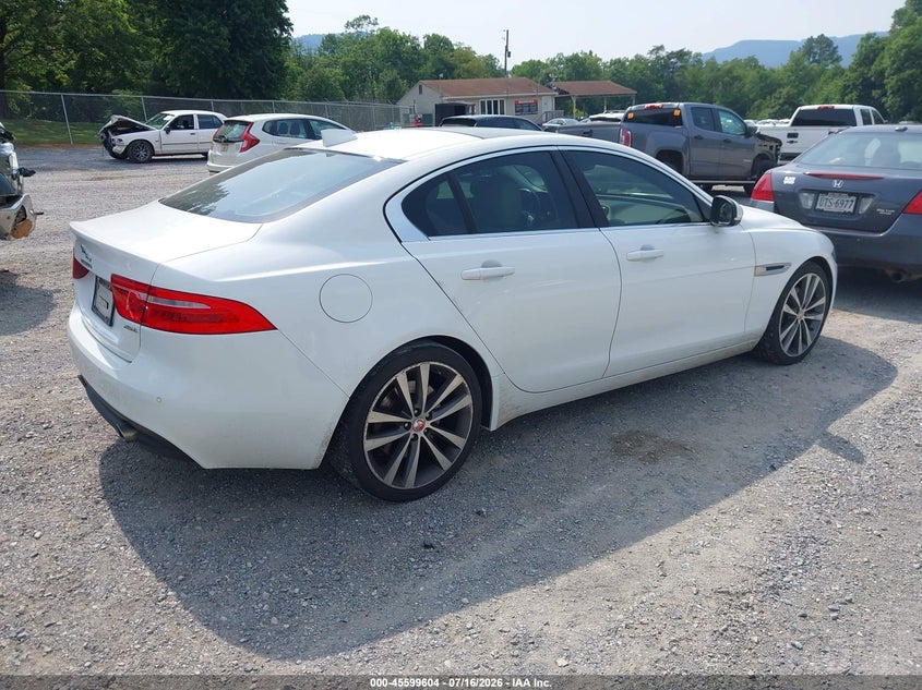 Vin: sajae4bg2ha967076, lot: 46098026, jaguar xe 25t prestige 20174