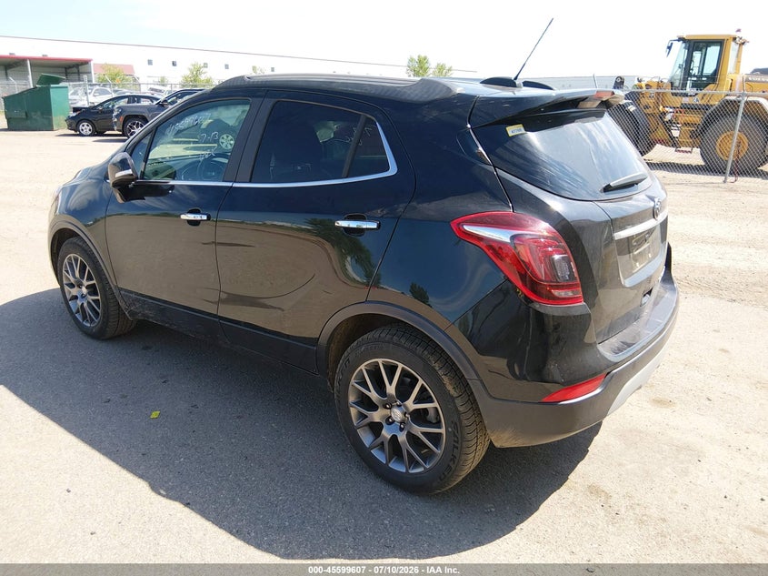 Vin: kl4cj1sb7kb911605, lot: 46098029, buick encore fwd sport touring 20193