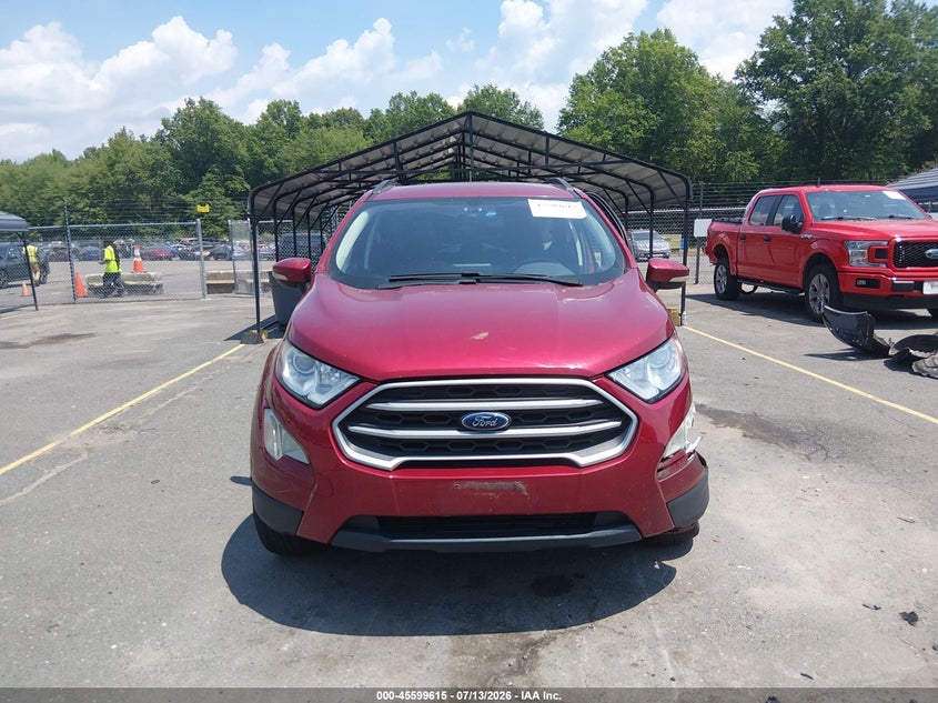 2020 Ford Ecosport Se VIN: MAJ6S3GL9LC368806 Lot: 45599615