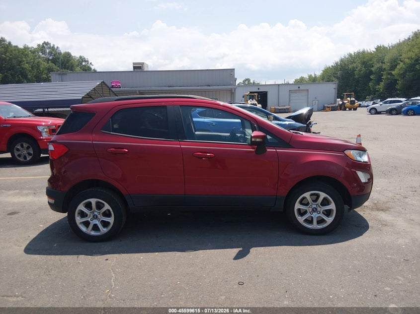 2020 Ford Ecosport Se VIN: MAJ6S3GL9LC368806 Lot: 45599615