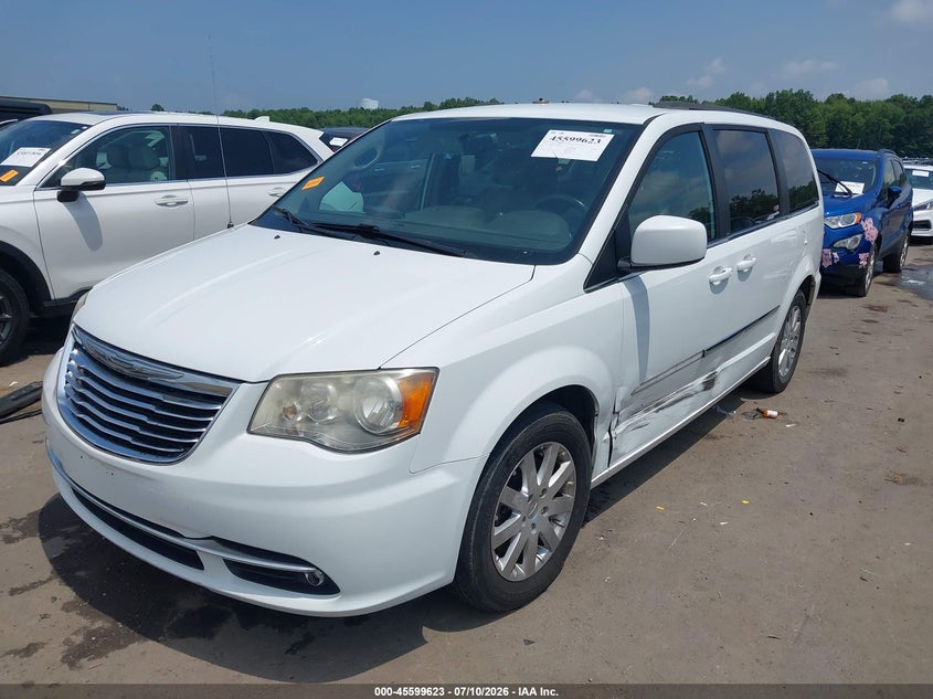 Vin: 2c4rc1bgxer228275, lot: 46098045, chrysler town & country touring 20142