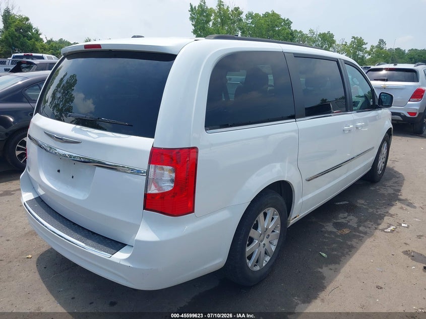 Vin: 2c4rc1bgxer228275, lot: 46098045, chrysler town & country touring 20144