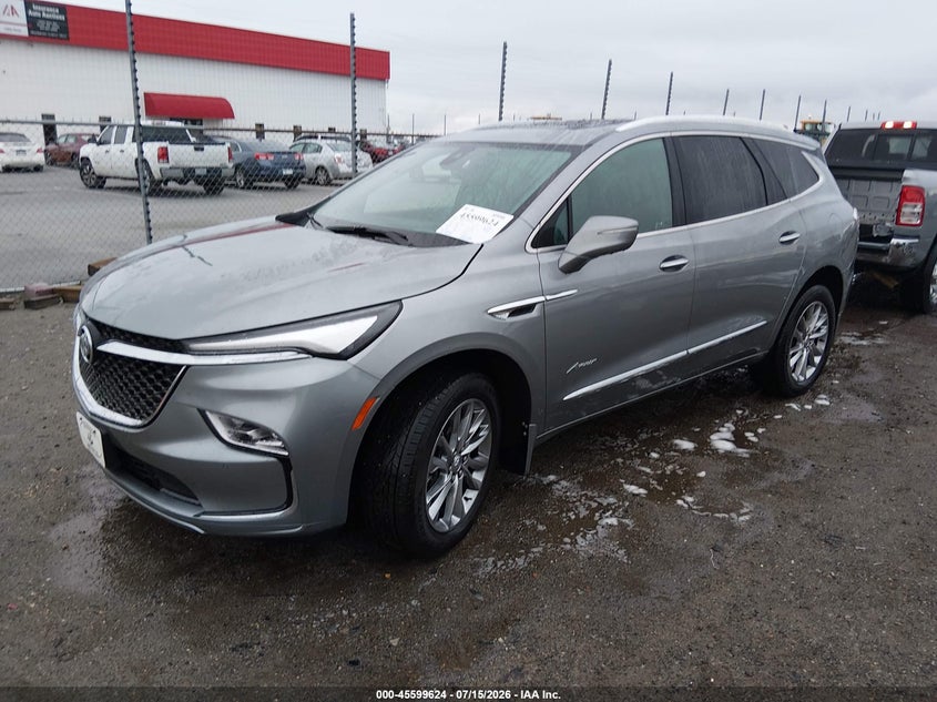Vin: 5gaevckw1pj152997, lot: 46098046, buick enclave avenir awd 20232