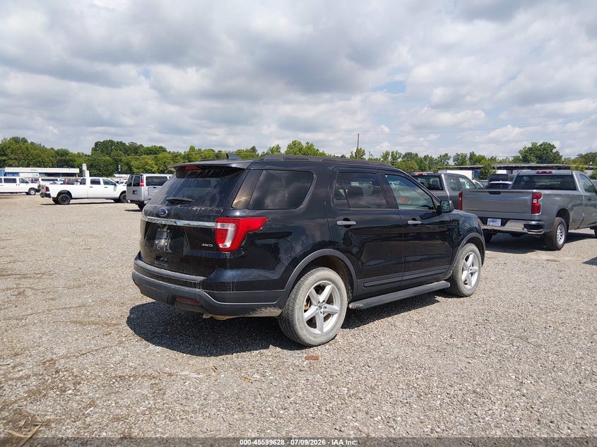 Vin: 1fm5k8b84jgc45292, lot: 46098050, ford explorer 20184
