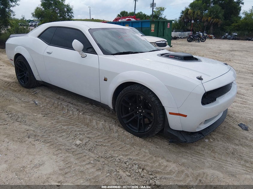 Vin: 2c3cdzfj5ph558054, lot: 46098062, dodge challenger r/t scat pack widebody 20231