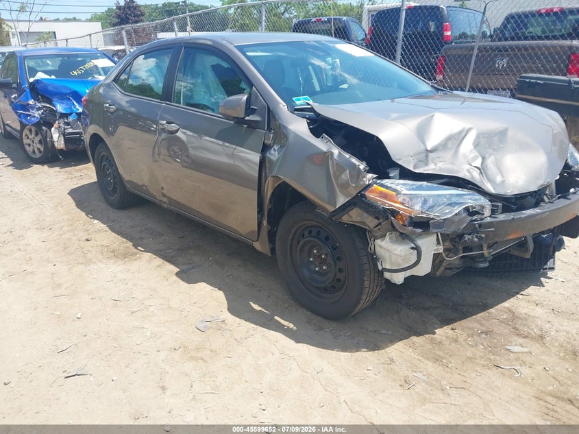 2017 TOYOTA COROLLA auction photo 1