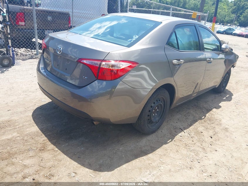 2017 TOYOTA COROLLA auction photo 4