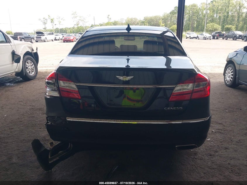 2012 Hyundai Genesis 3.8 VIN: KMHGC4DD9CU192179 Lot: 45599657