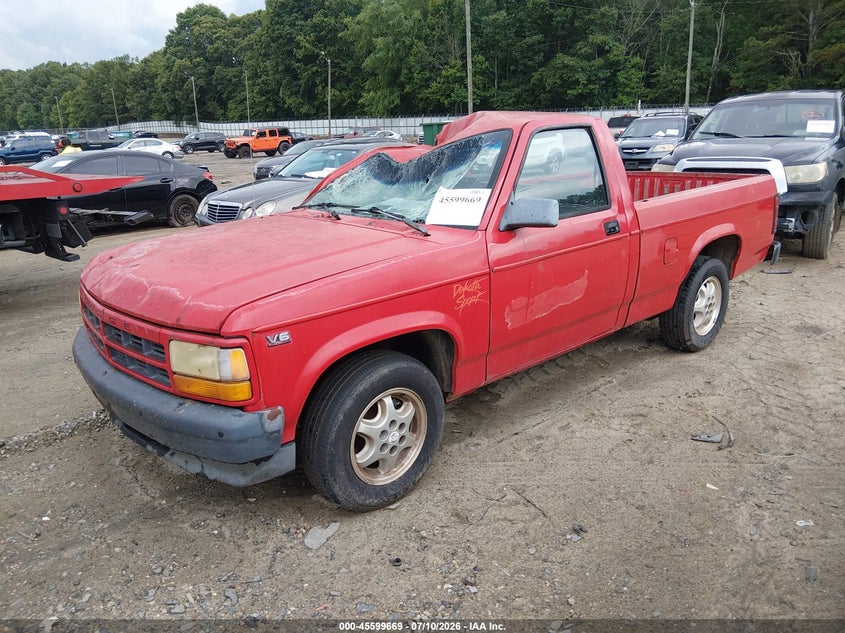 1994 Dodge Dakota VIN: 1B7FL26X3RW136909 Lot: 45599669