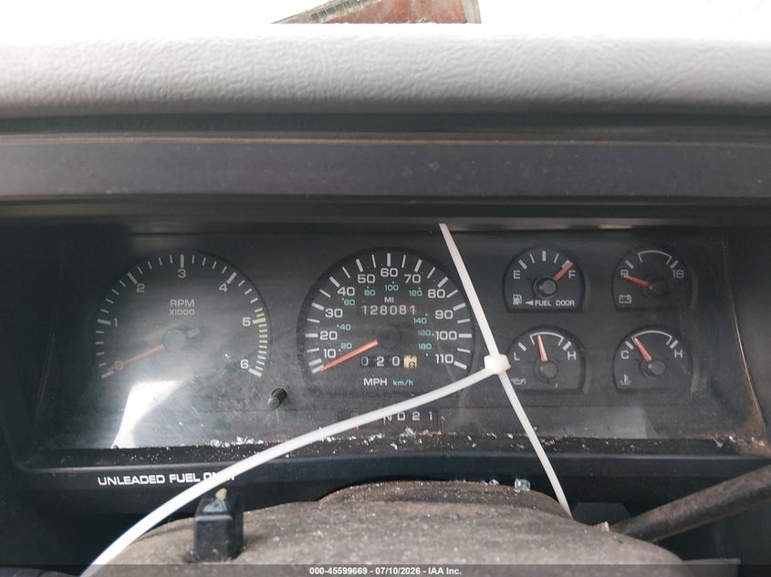 1994 Dodge Dakota VIN: 1B7FL26X3RW136909 Lot: 45599669