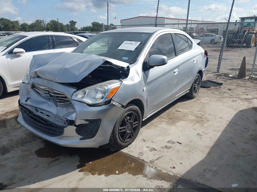 2019 MITSUBISHI MIRAGE G4 auction photo 2