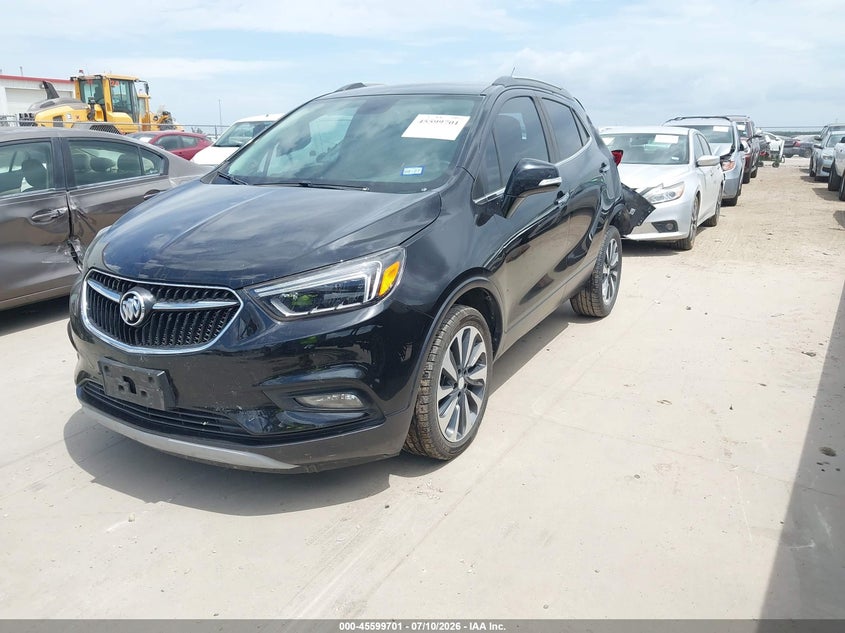 Vin: kl4cjcsm9kb920626, lot: 46098123, buick encore fwd essence 20192