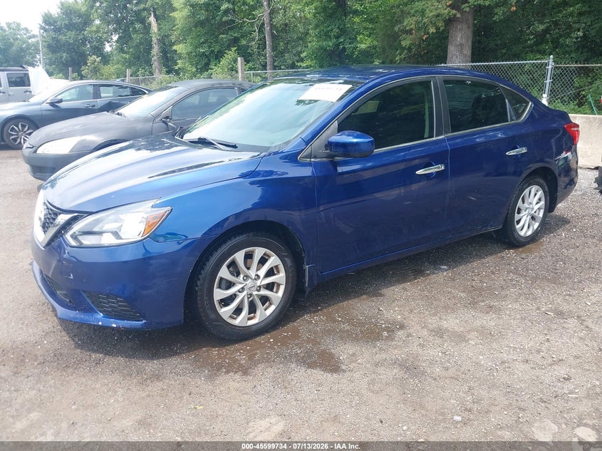 2019 Nissan Sentra, Right Side, IAAI, VIN 3N1AB7AP4KY455481 — photo 2