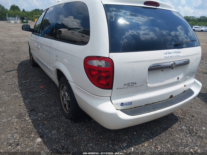 2001 Chrysler Town & Country Limited VIN: 2C8GP64L31R277281 Lot: 45599743
