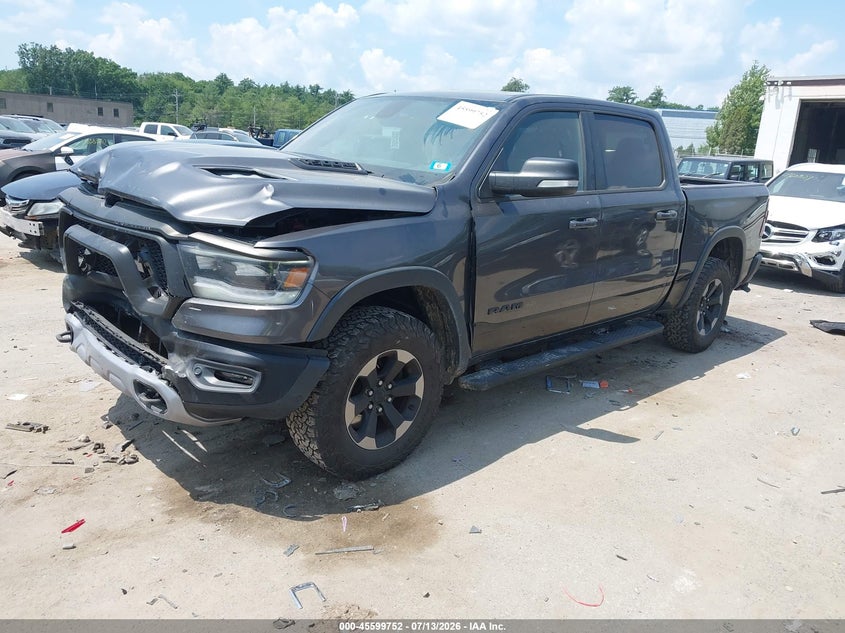 Vin: 1c6srflt2kn914867, lot: 46098174, ram 1500 rebel  4x4 5'7 box 2019 img_1