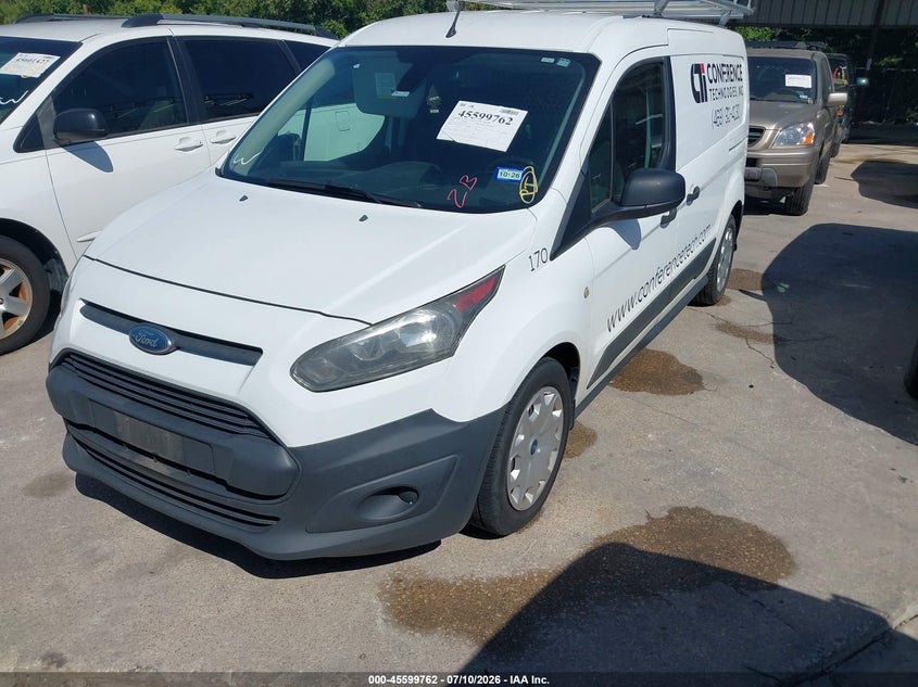 Vin: nm0ls7e72j1379162, lot: 46098182, ford transit connect xl 20182