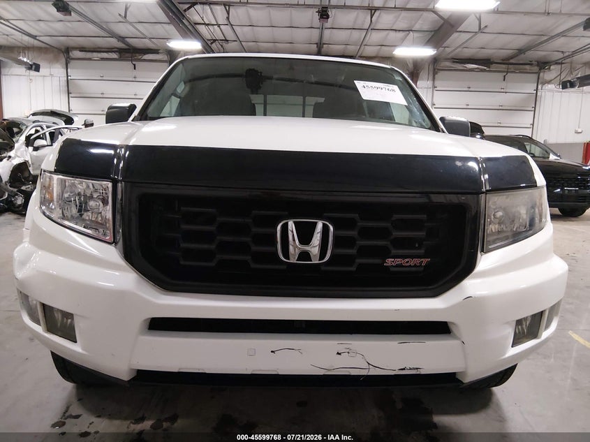 HONDA RIDGELINE 2013 VIN 5FPYK1F75DB012747