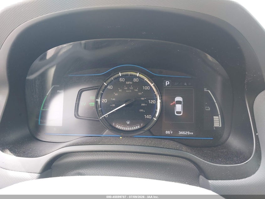 2018 HYUNDAI IONIQ HYBRID BLUE — Фото 7