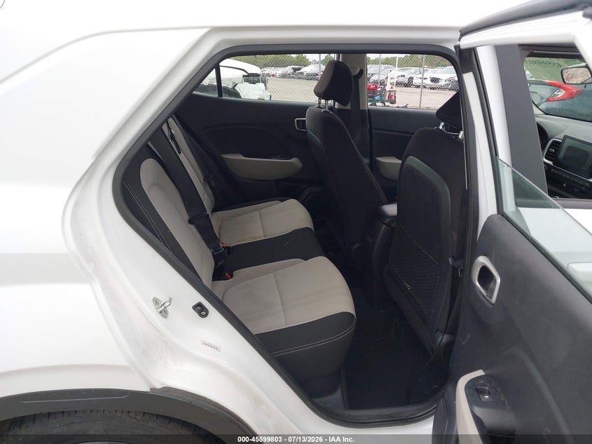 2020 Hyundai Venue Sel VIN: KMHRC8A39LU033948 Lot: 45599803
