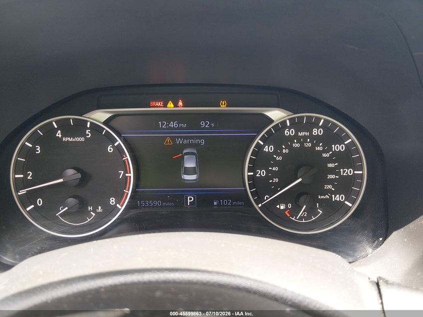 2020 NISSAN ALTIMA auction photo 7