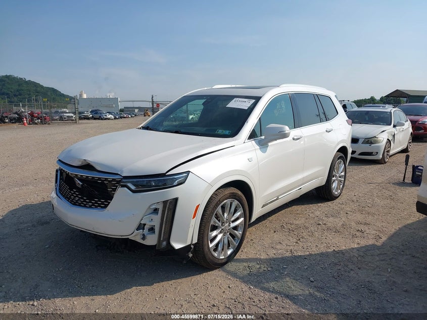 Vin: 1gykpfrs6mz100126, lot: 46098294, cadillac xt6 awd premium luxury 20212