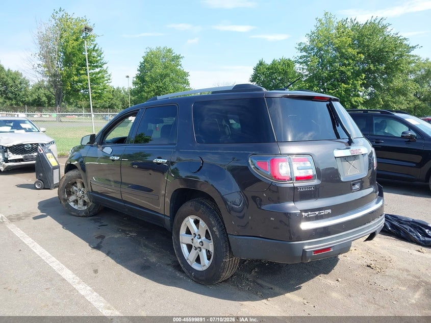 Vin: 1gkkvpkd0gj170189, lot: 46098314, gmc acadia sle-2 20163