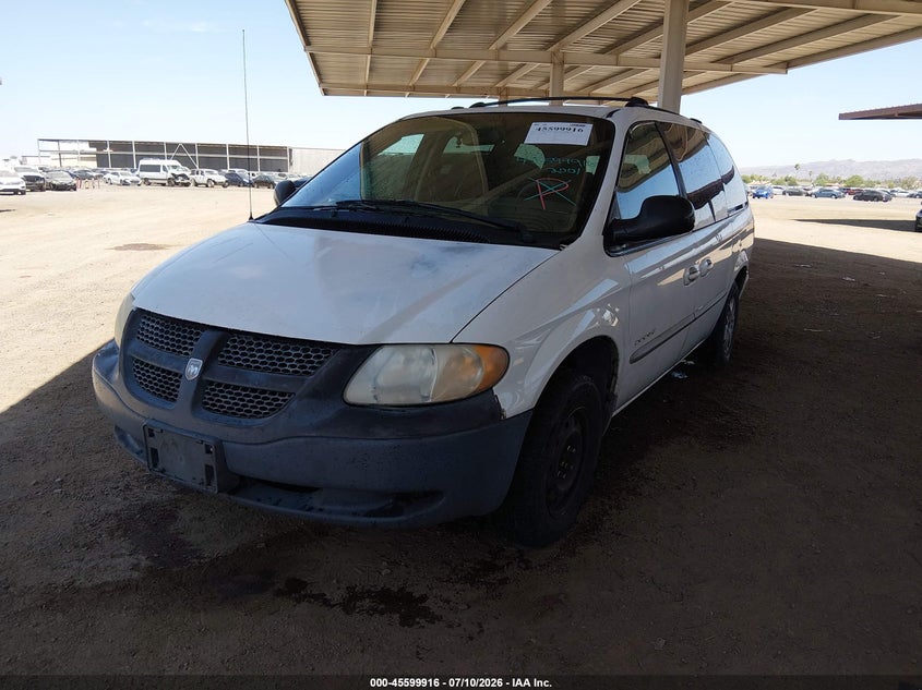 2001 Dodge Caravan, Normal Wear & Tear, IAAI, VIN 2B4GP443X1R310649 — photo 2