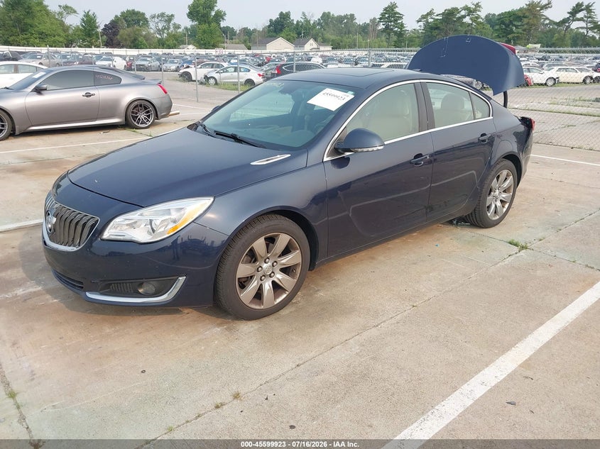 Vin: 2g4gk5ex5g9114115, lot: 46098346, buick regal turbo 20162