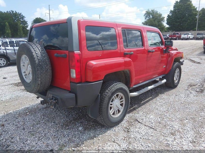 2009 HUMMER H3 SUV auction photo 4